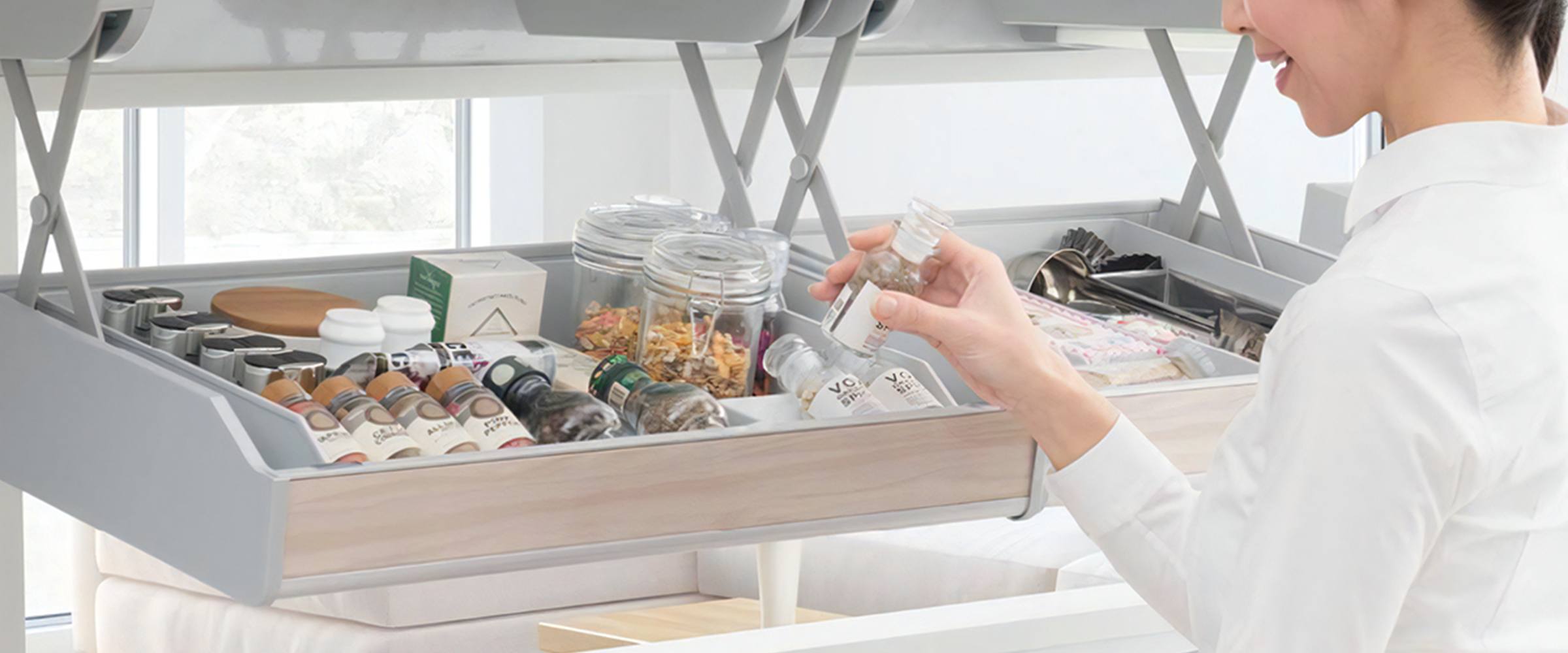 下拉收納盒 滴水型