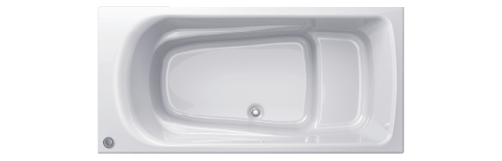 休閒沐浴缸（附帶長凳）的形狀